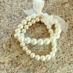 Pearl bracelets